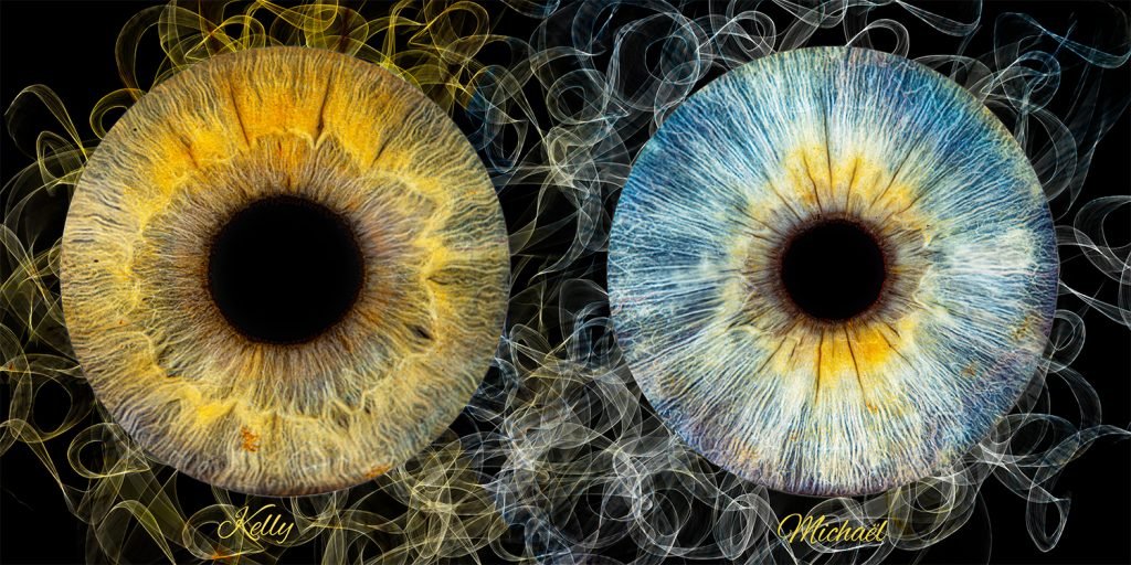 photo d'iris couple Iris Captures - 7350 Thulin