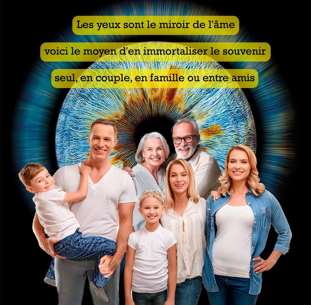 La photographie d'iris en famille - Iris Captures - 7350 Thulin - Belgique